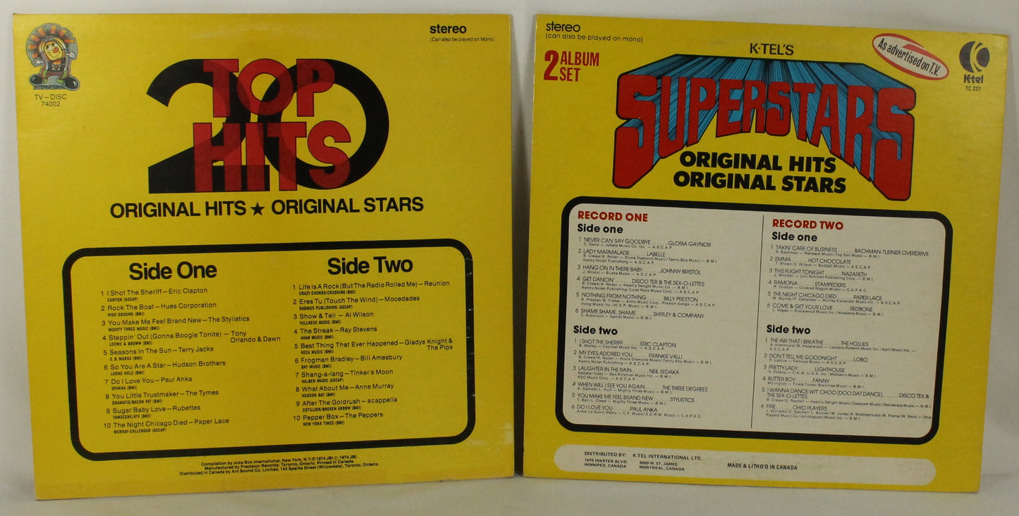 Various Compilation Album Lot Set of 10