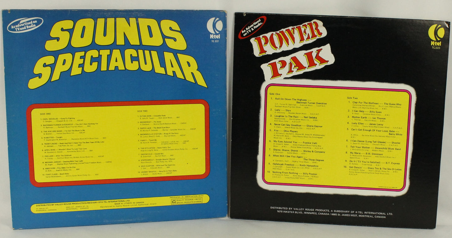 Various Compilation Album Lot Set of 10