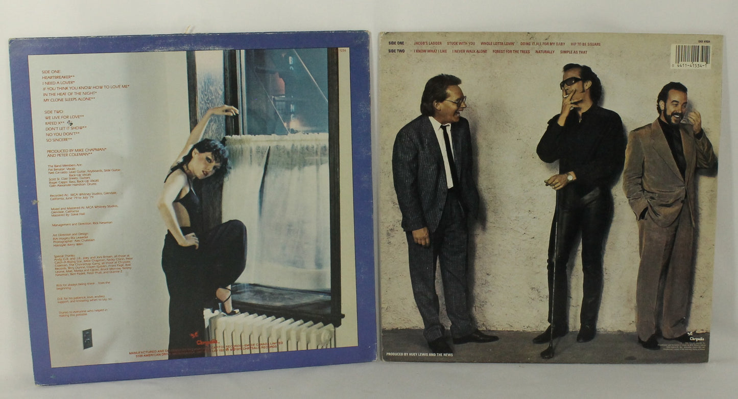 Various Rock Album Lot #1 Set of 10