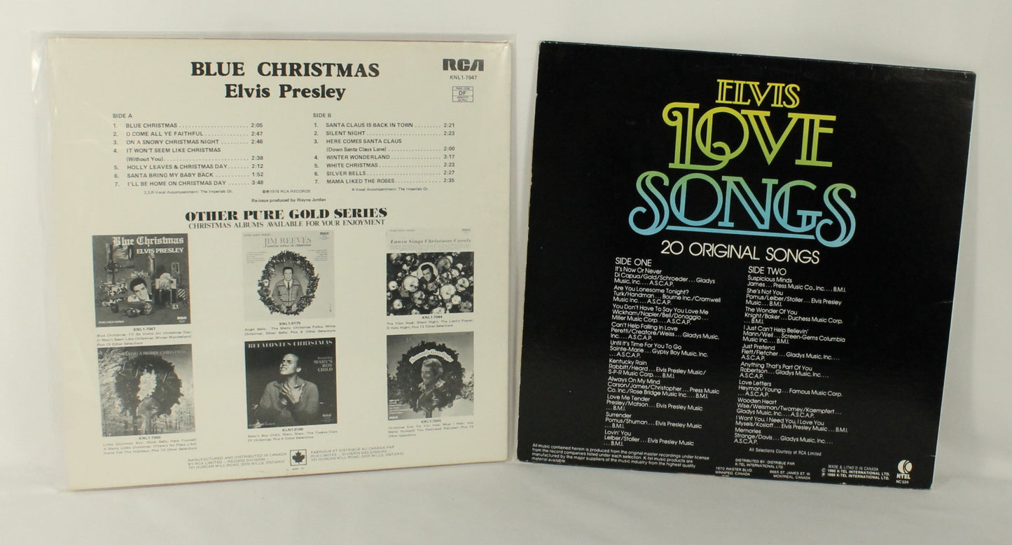Elvis Records Lot #1 Set of 8