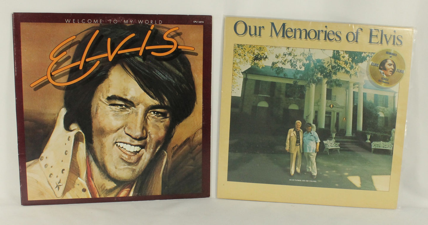 Elvis Records Lot #1 Set of 8