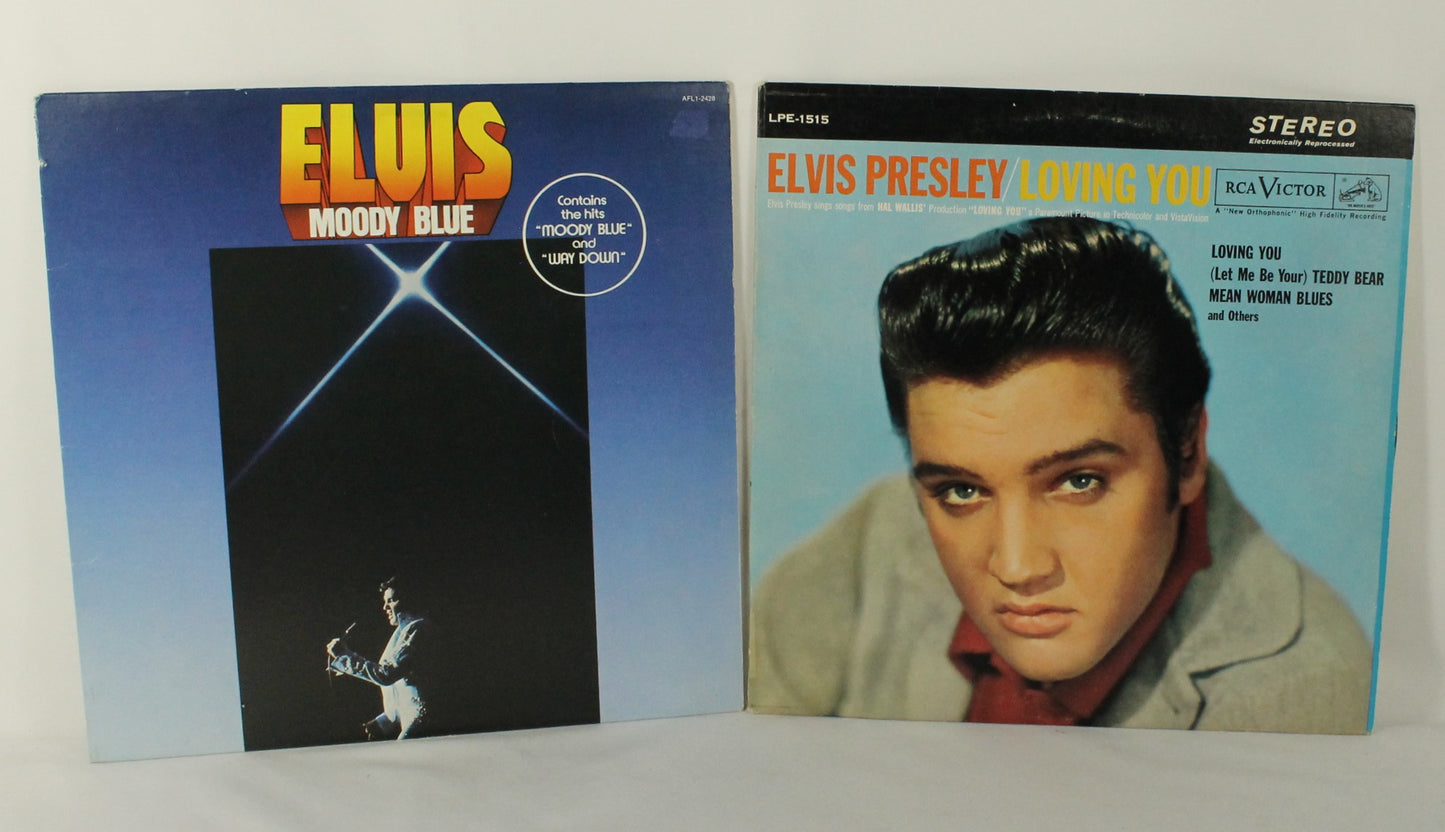 Elvis Records Lot #1 Set of 8
