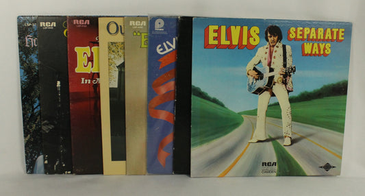 Elvis Records Lot #2 Set of 8