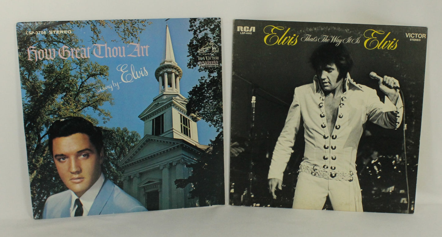 Elvis Records Lot #2 Set of 8