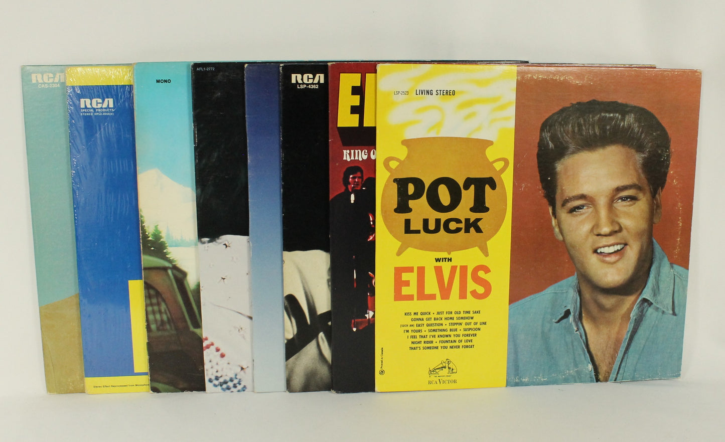 Elvis Records Lot #3 Set of 8