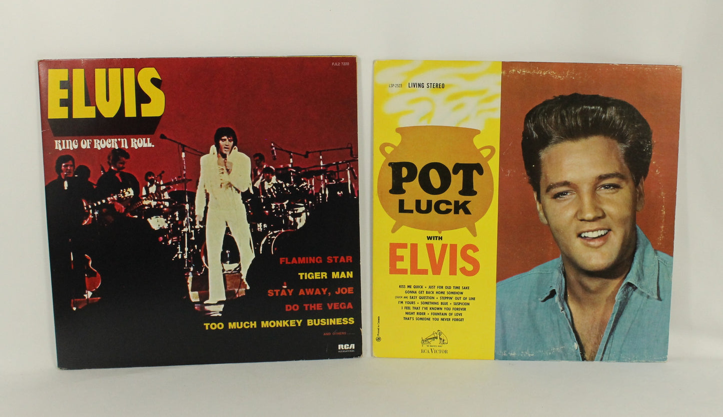 Elvis Records Lot #3 Set of 8