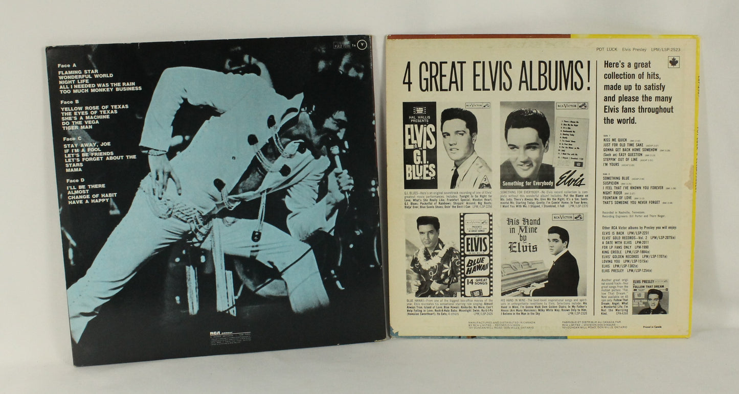 Elvis Records Lot #3 Set of 8