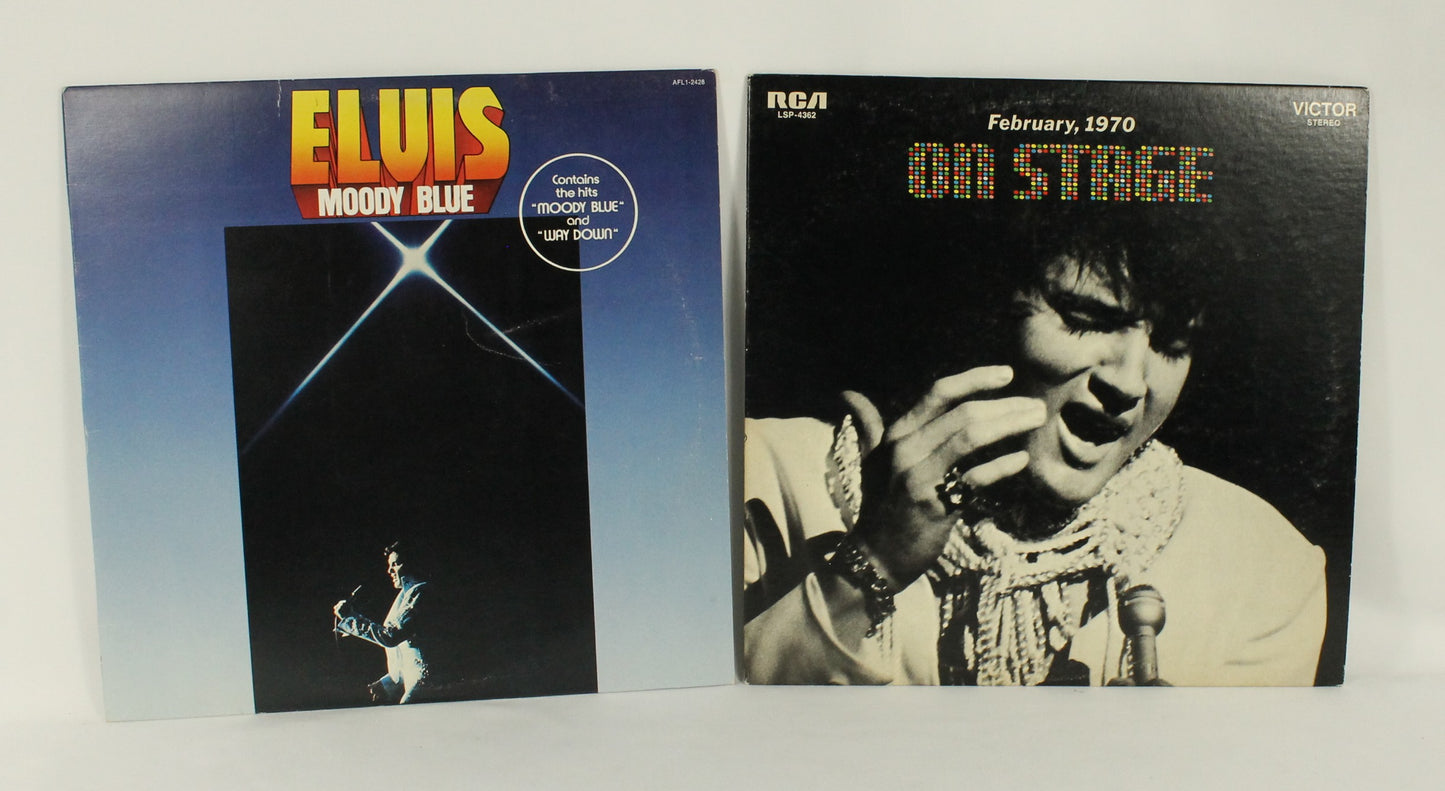 Elvis Records Lot #3 Set of 8