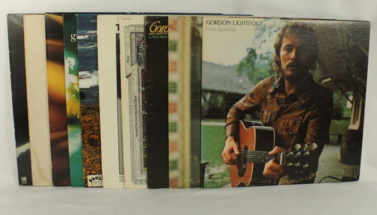 Canadian Record Lot Set of 10