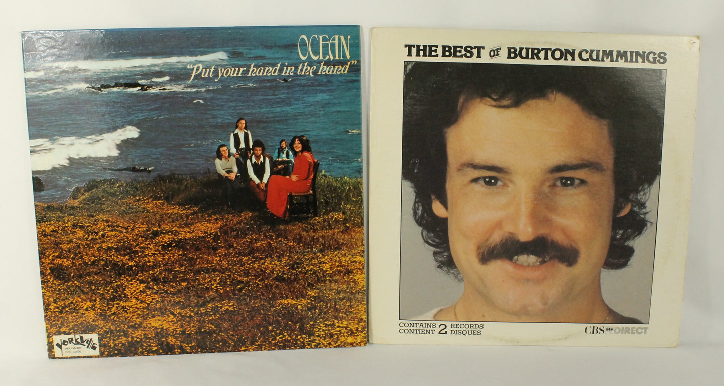 Canadian Record Lot Set of 10