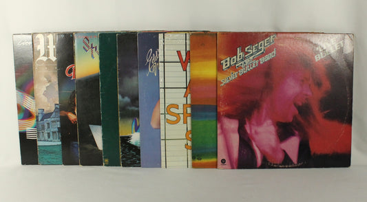 Various Rock Album Lot #4 Set of 10