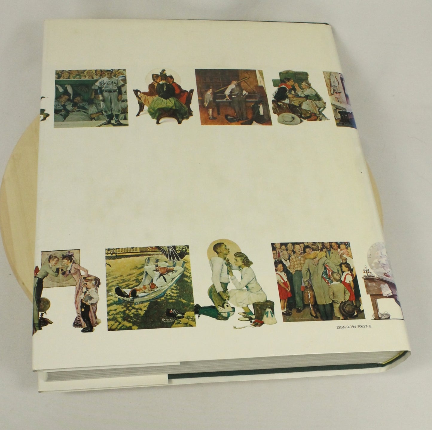 Norman Rockwell 2 Book Lot: 332 Magazine Covers & 50 Favorites - Large Art Collection