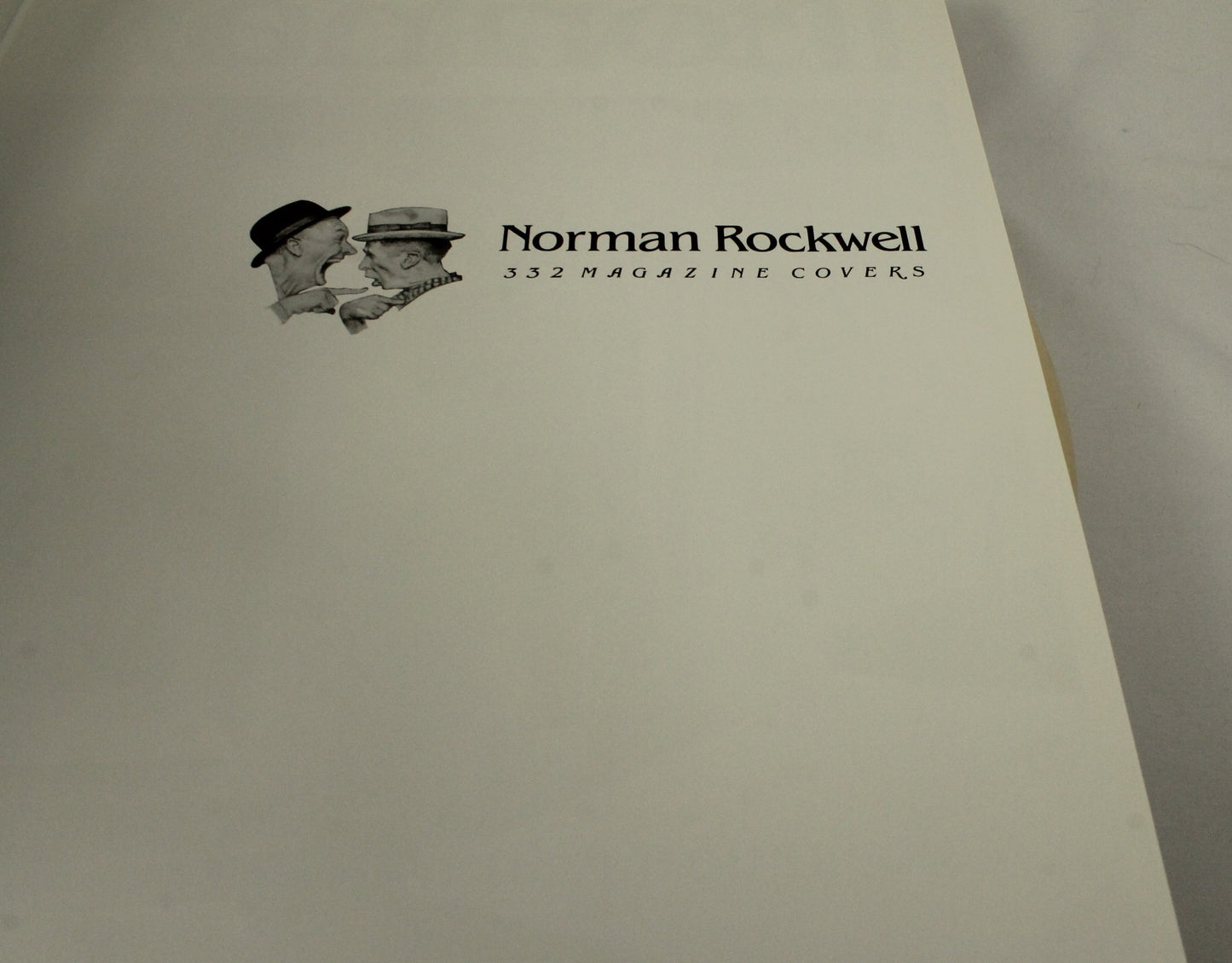 Norman Rockwell 2 Book Lot: 332 Magazine Covers & 50 Favorites - Large Art Collection