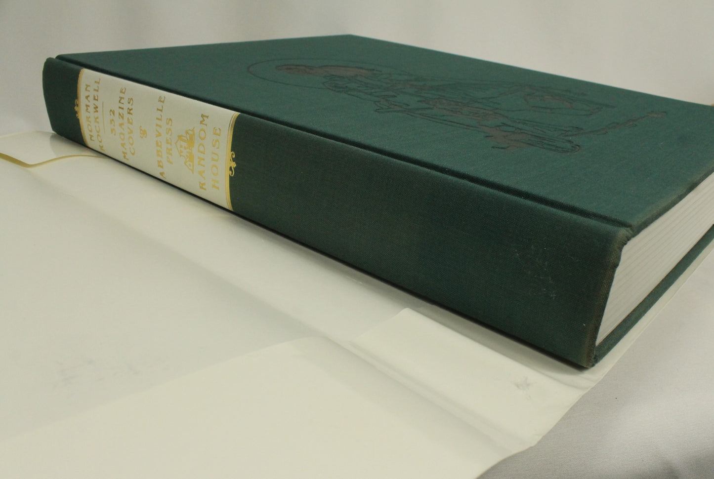 Norman Rockwell 2 Book Lot: 332 Magazine Covers & 50 Favorites - Large Art Collection