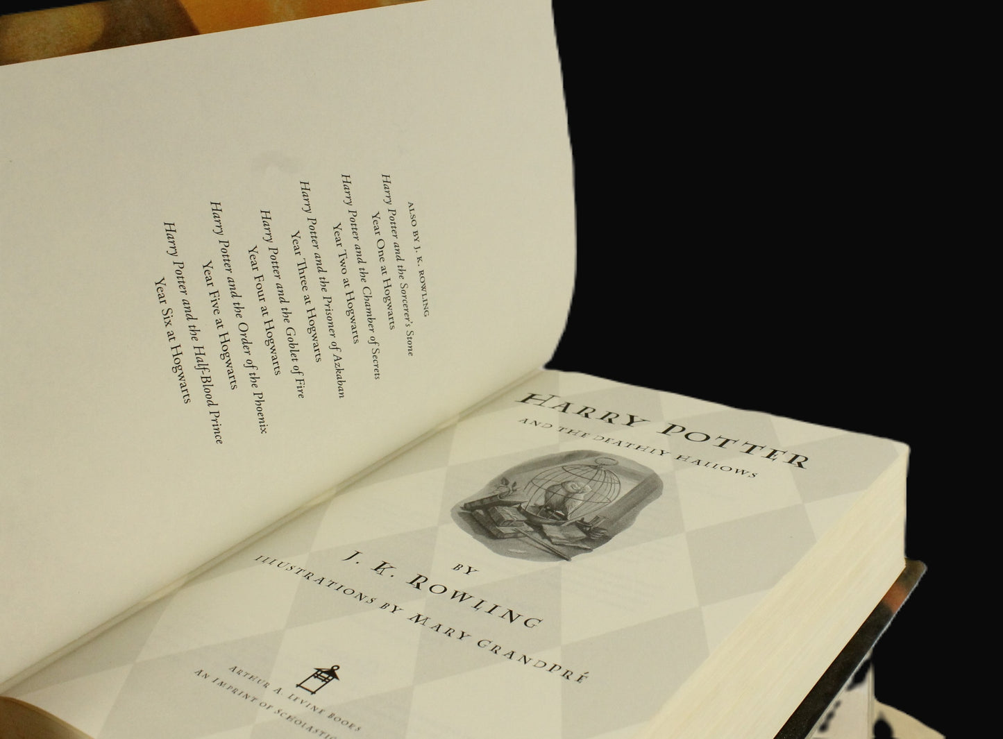 Harry Potter and the Deathly Hallows J.K Rowling 1st American Edition