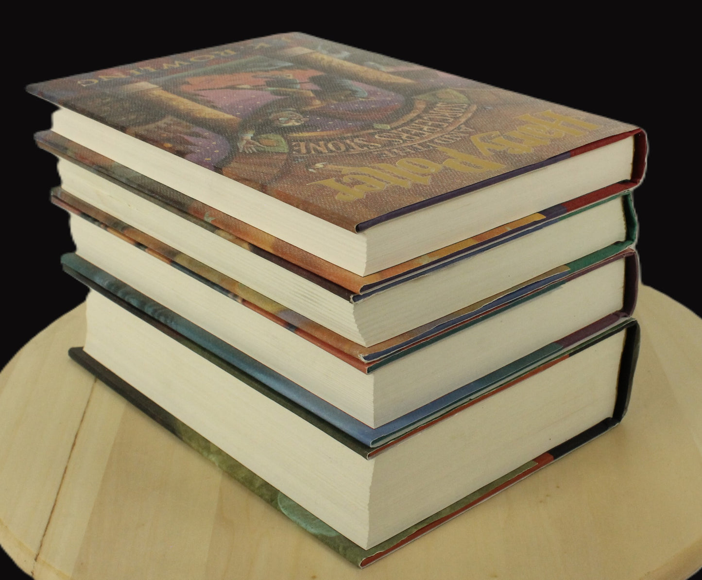 Harry Potter Hardcover 1st American Edition Set Books 1-4 J.K Rowling