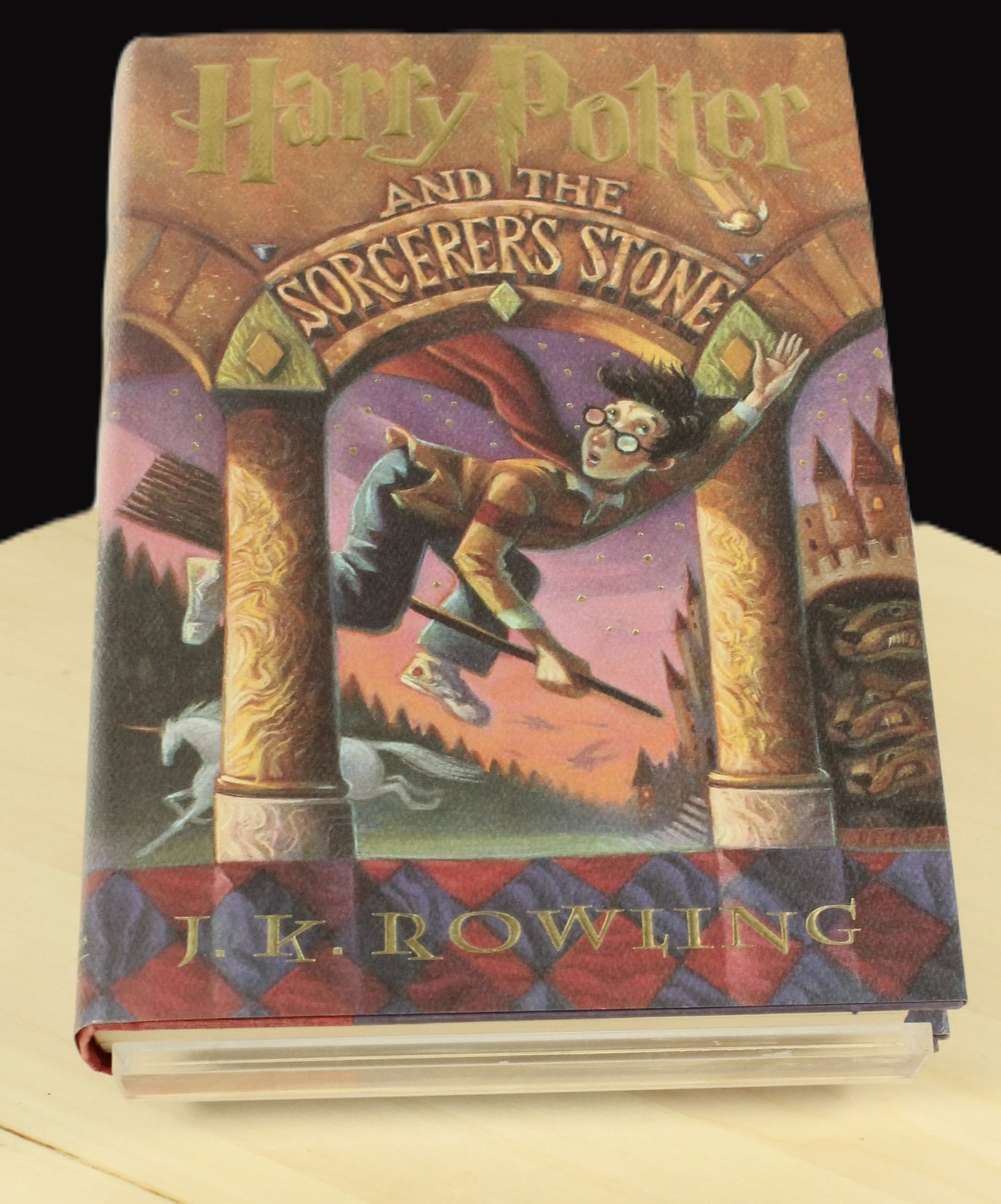 Harry Potter Hardcover 1st American Edition Set Books 1-4 J.K Rowling