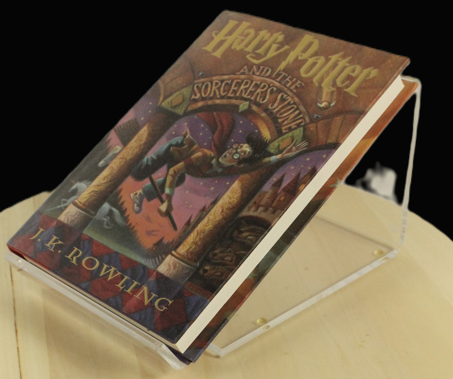 Harry Potter Hardcover 1st American Edition Set Books 1-4 J.K Rowling