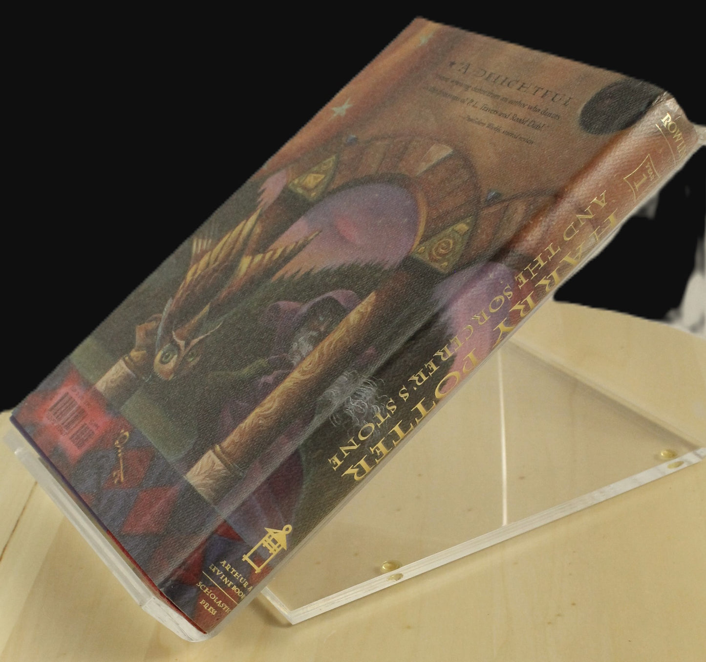 Harry Potter Hardcover 1st American Edition Set Books 1-4 J.K Rowling