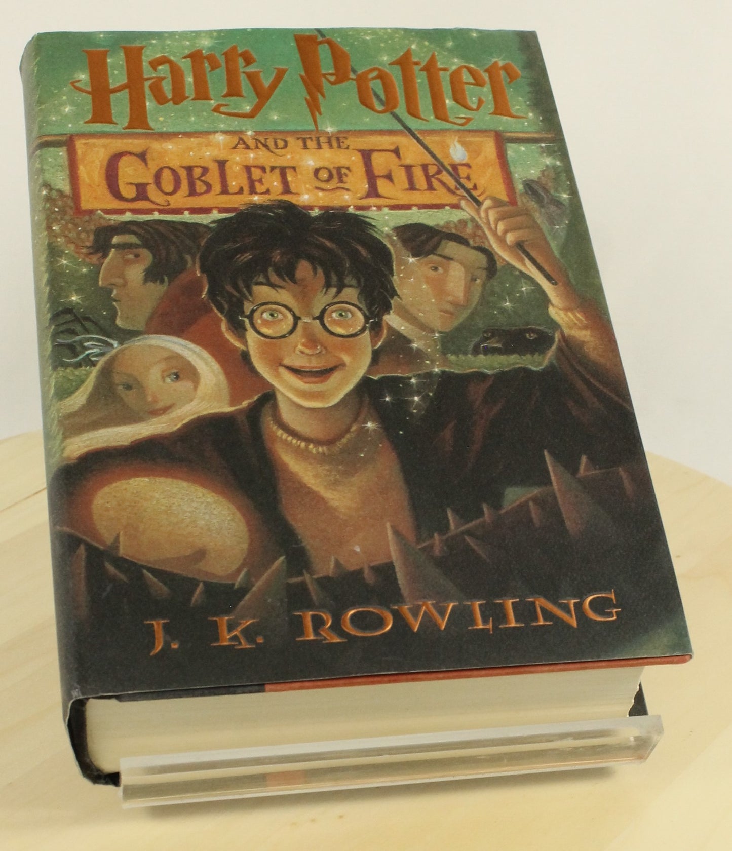 Harry Potter Hardcover 1st American Edition Set Books 1-4 J.K Rowling