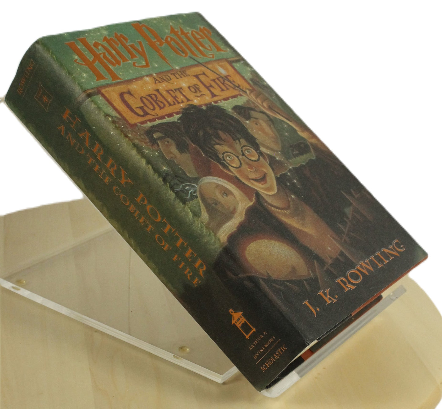 Harry Potter Hardcover 1st American Edition Set Books 1-4 J.K Rowling