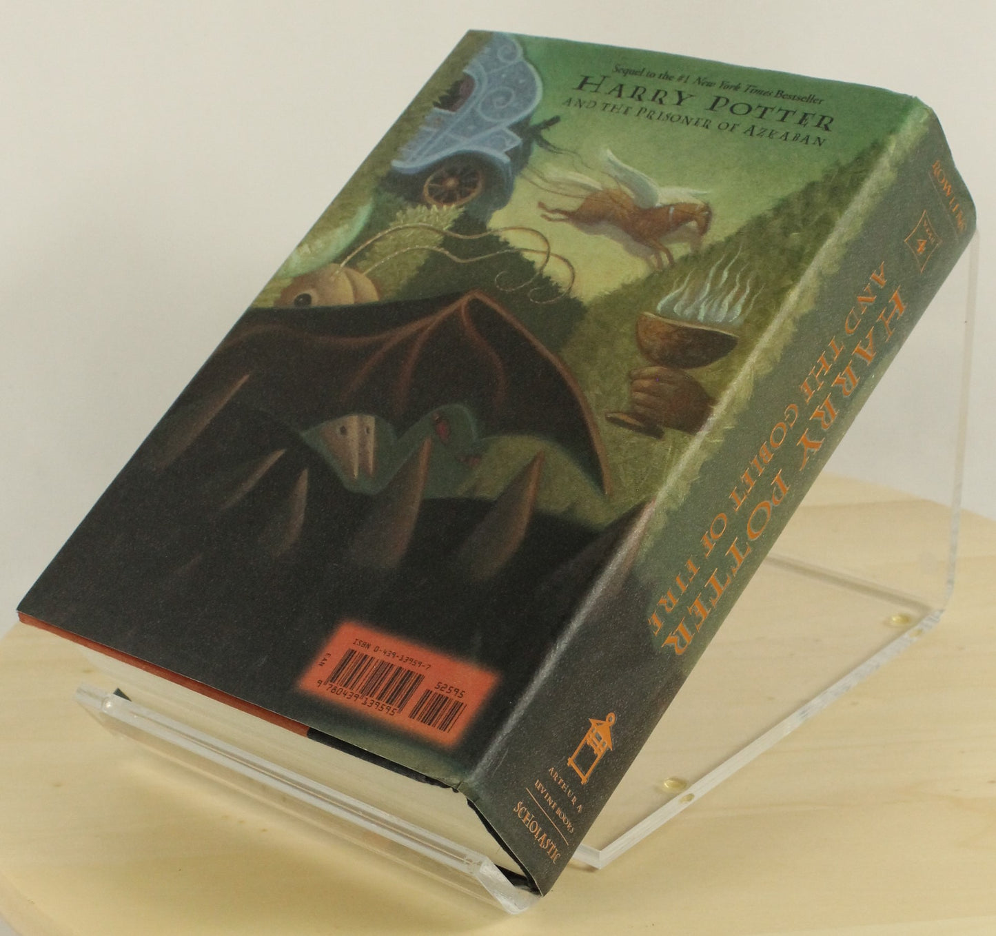 Harry Potter Hardcover 1st American Edition Set Books 1-4 J.K Rowling