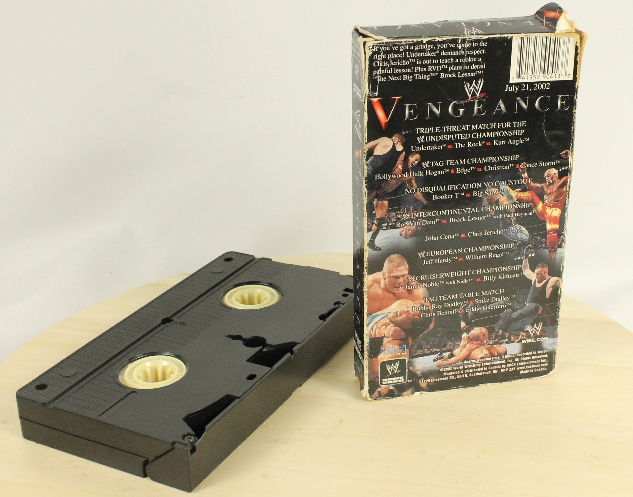 Vintage WWF/WWE VHS Lot – Royal Rumble, Eve of Destruction & More