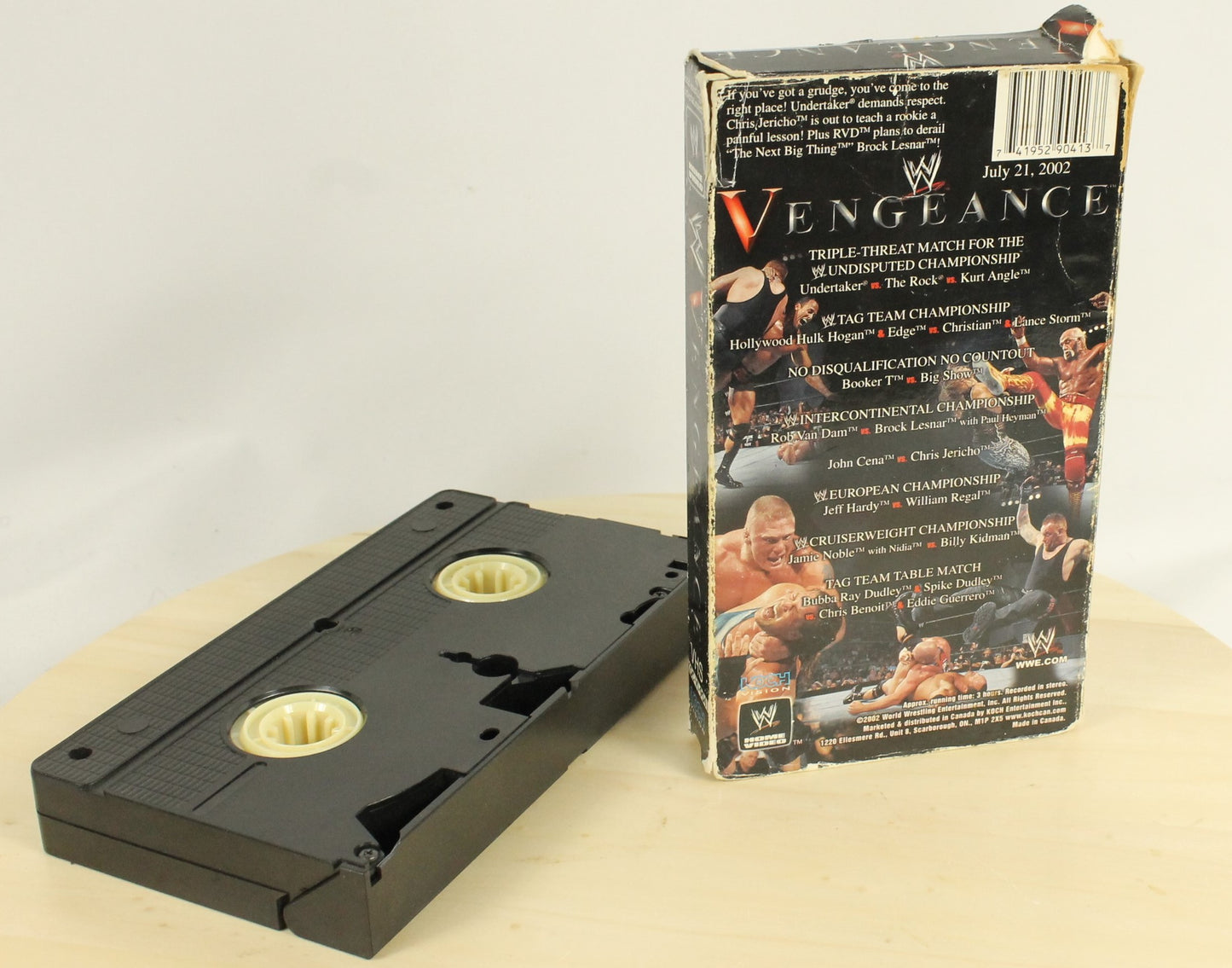 Vintage WWF/WWE VHS Lot – Royal Rumble, Eve of Destruction & More (Set of 5)