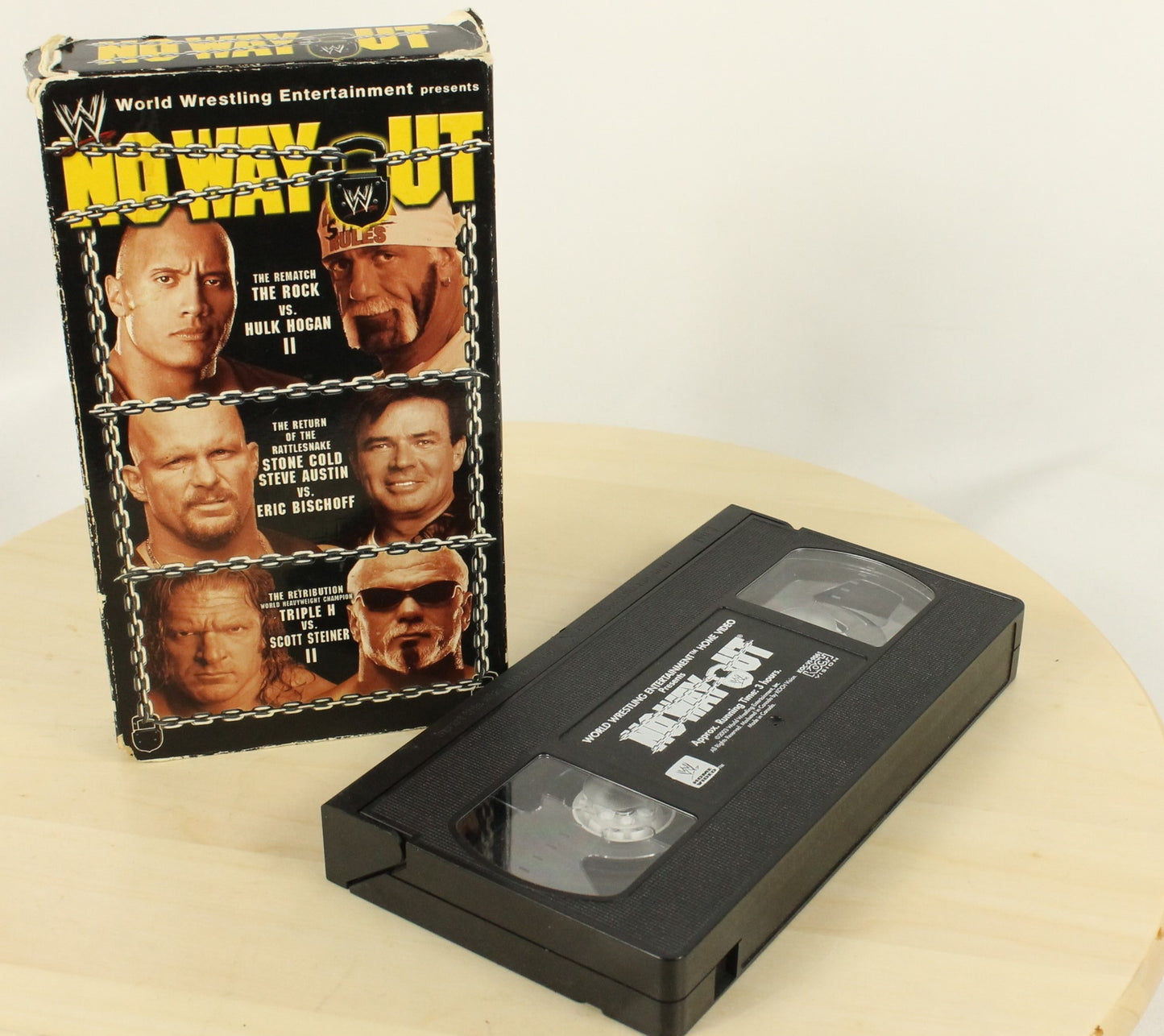 Vintage WWF/WWE VHS Lot – Royal Rumble, Eve of Destruction & More (Set of 5)