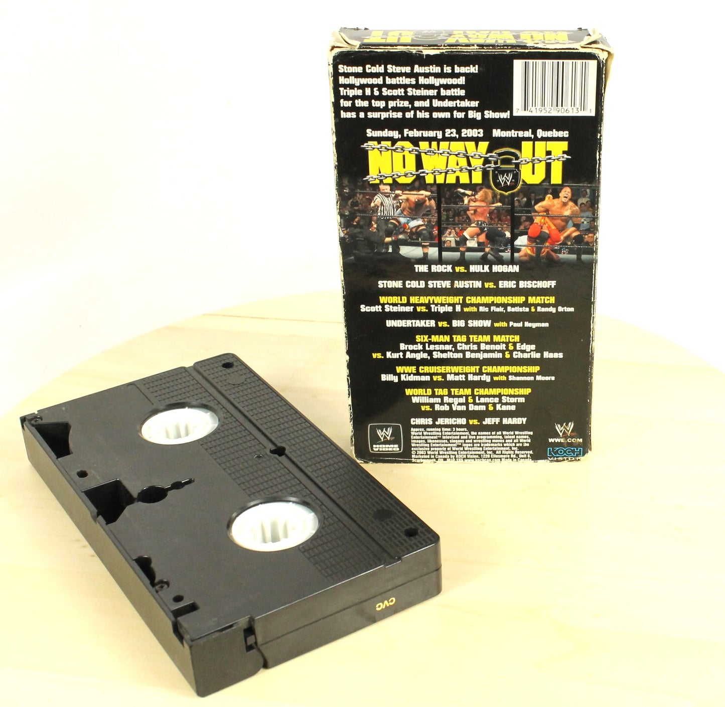 Vintage WWF/WWE VHS Lot – Royal Rumble, Eve of Destruction & More (Set of 5)
