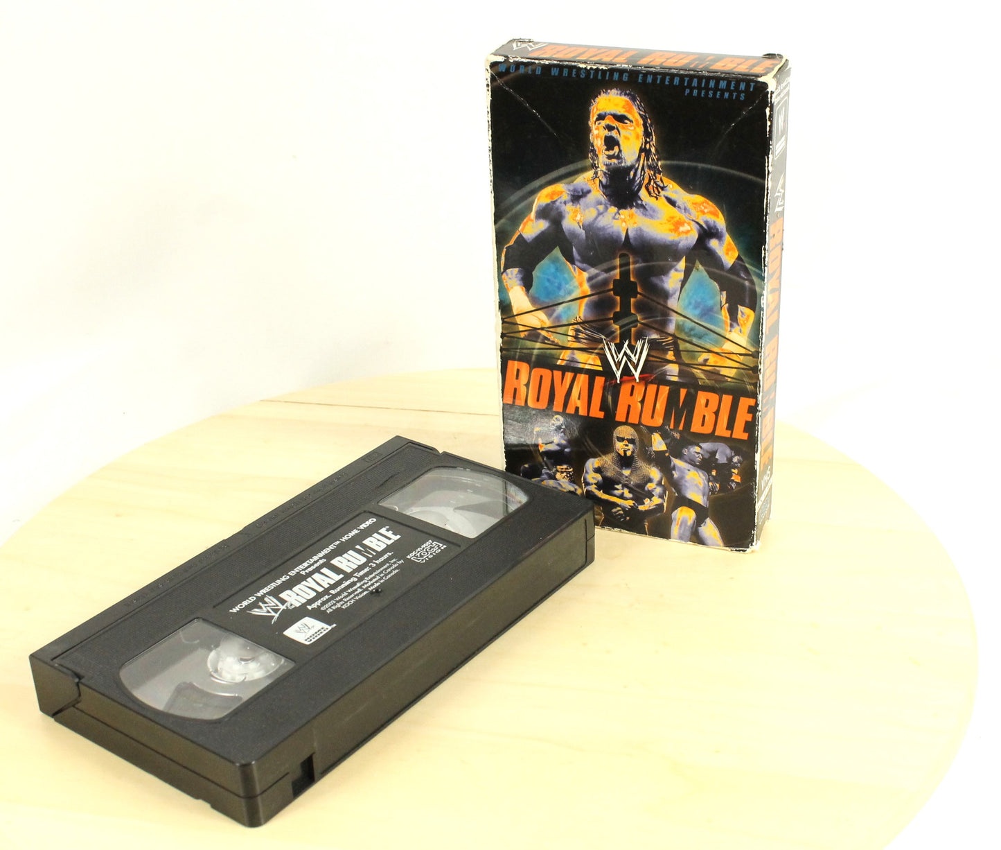 Vintage WWF/WWE VHS Lot – Royal Rumble, Eve of Destruction & More (Set of 5)