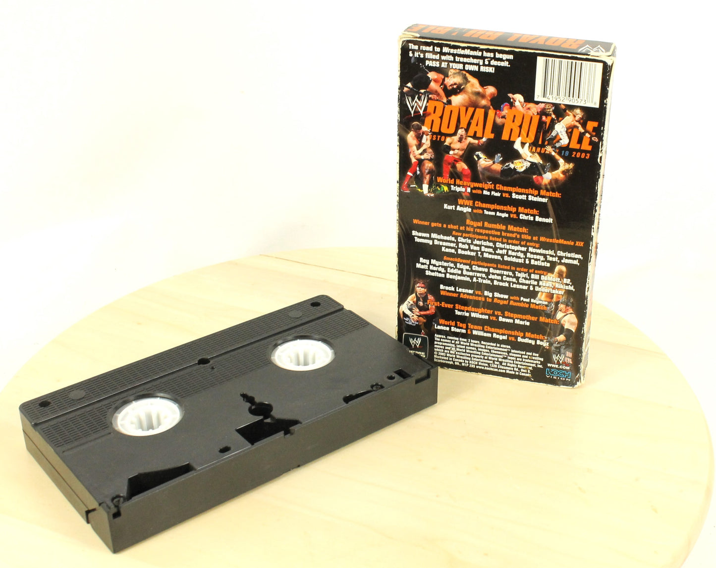 Vintage WWF/WWE VHS Lot – Royal Rumble, Eve of Destruction & More (Set of 5)