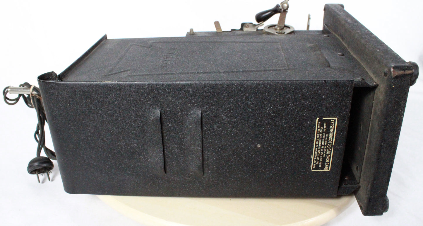 Relic of the Silent Era: Antique Keystone Moviegraph 35mm Projector