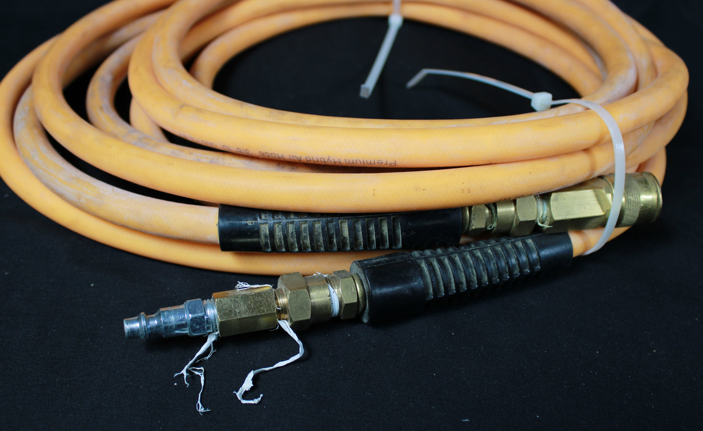 Premium 3/8" Hybrid Air Hose - 300 PSI with Quick Connect Fittings