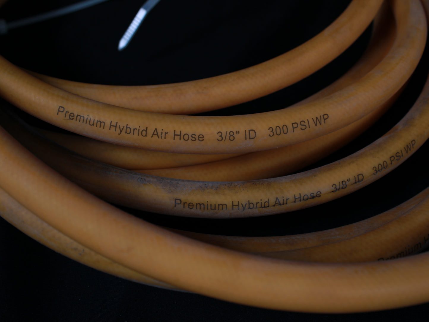Premium 3/8" Hybrid Air Hose - 300 PSI with Quick Connect Fittings