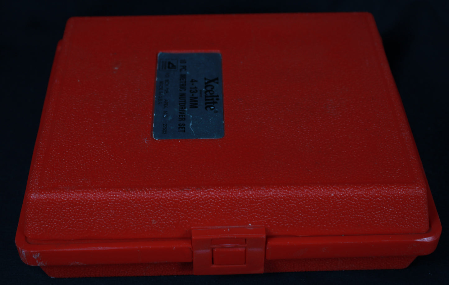 Xcelite 10-Piece Metric Nutdriver Set 4mm-13mm with Storage Case - Made in USA