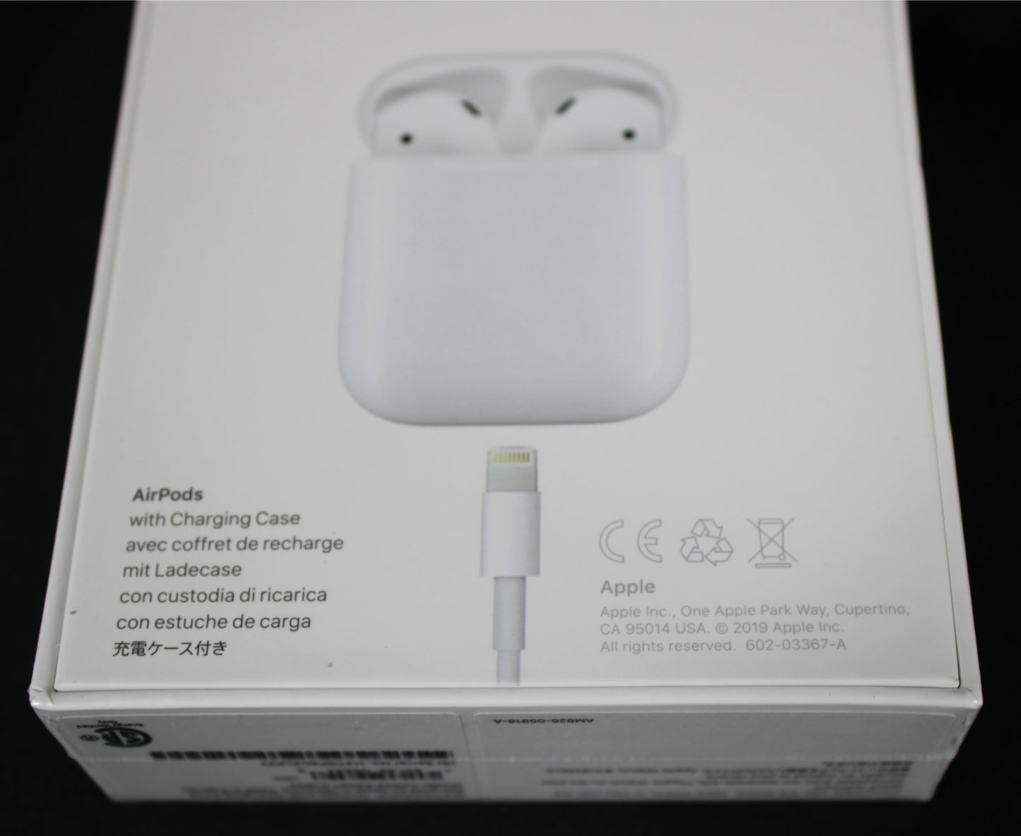 Apple AirPods 2nd Gen with Charging Case - Model MV7N2AM/A