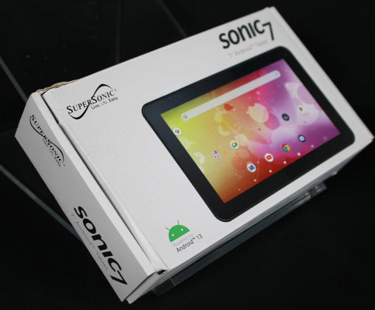 SuperSonic Sonic 7" Android 13 Tablet (SC-3107) - 32GB Storage, 4GB RAM