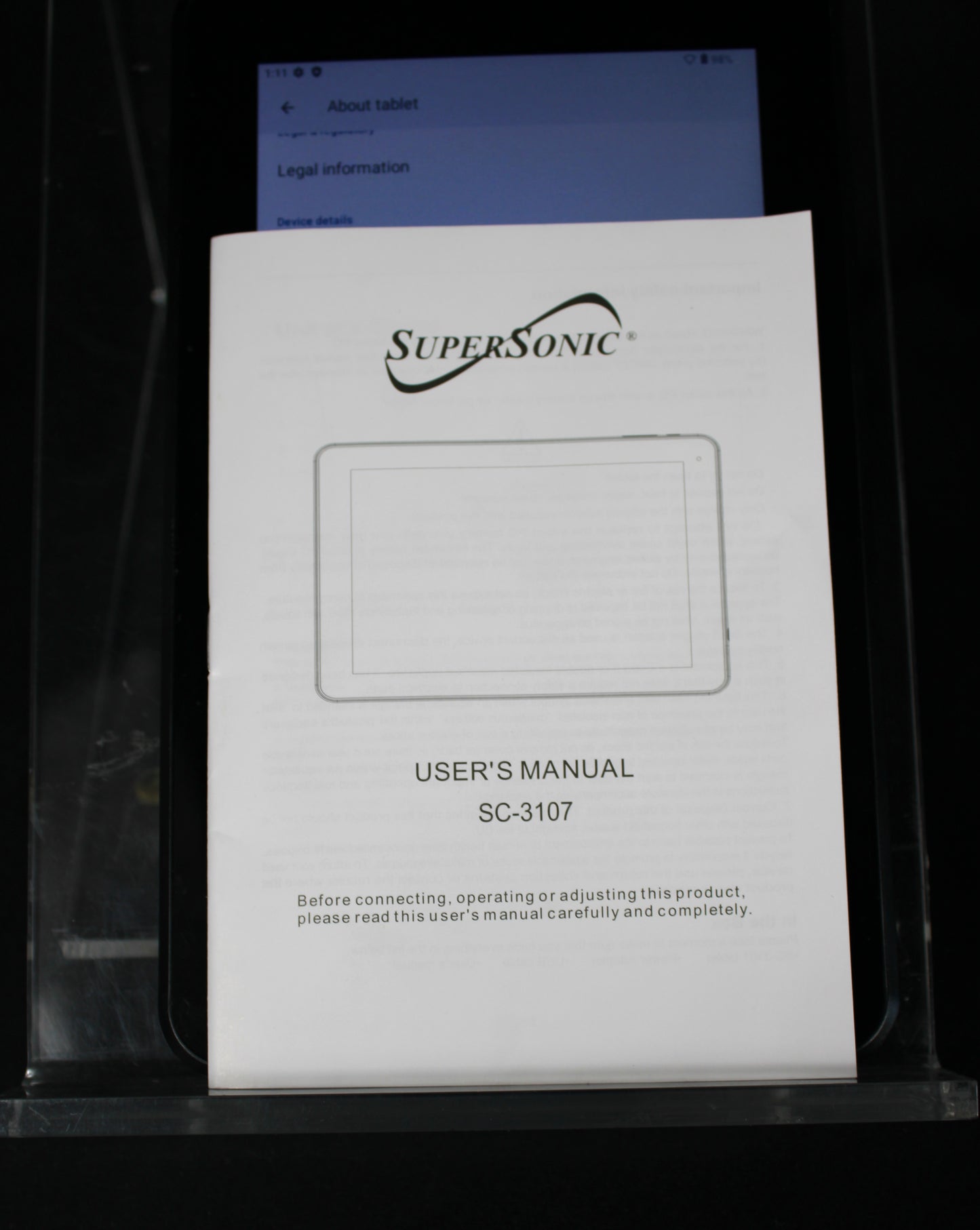 SuperSonic Sonic 7" Android 13 Tablet (SC-3107) - 32GB Storage, 4GB RAM