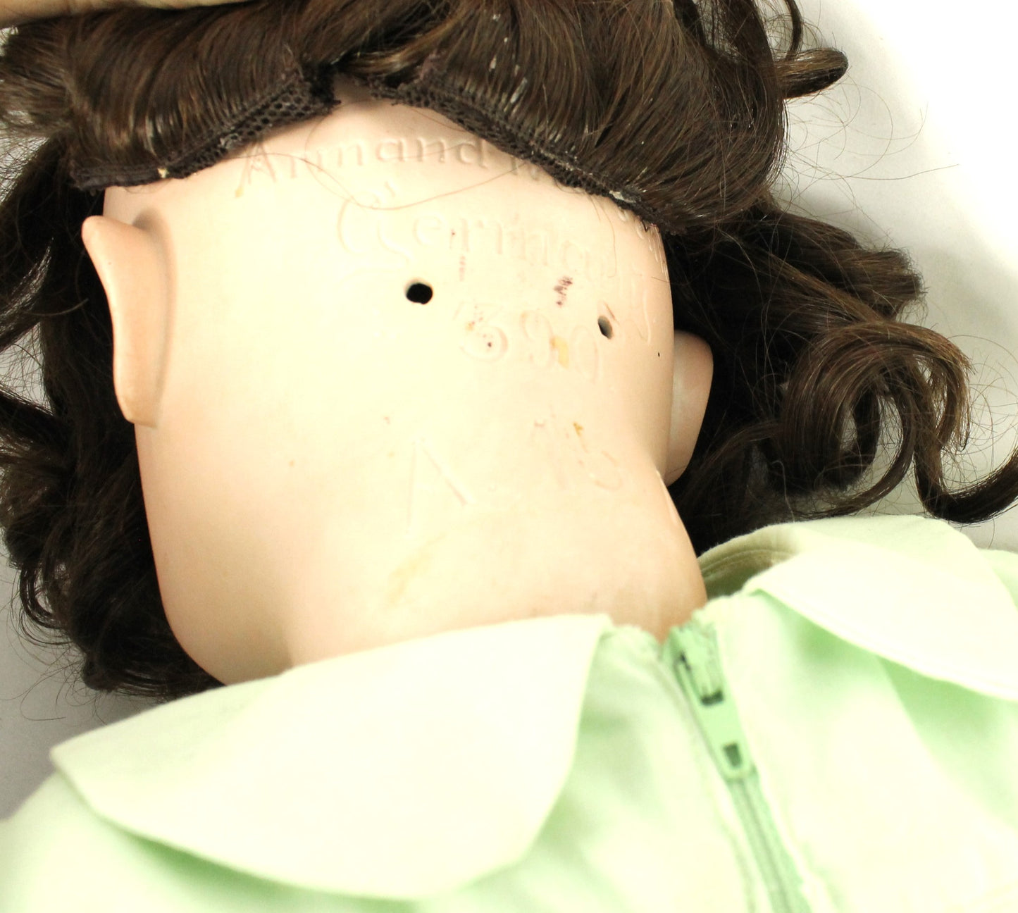 Armand Marseille Large Antique 390 Doll with Hair