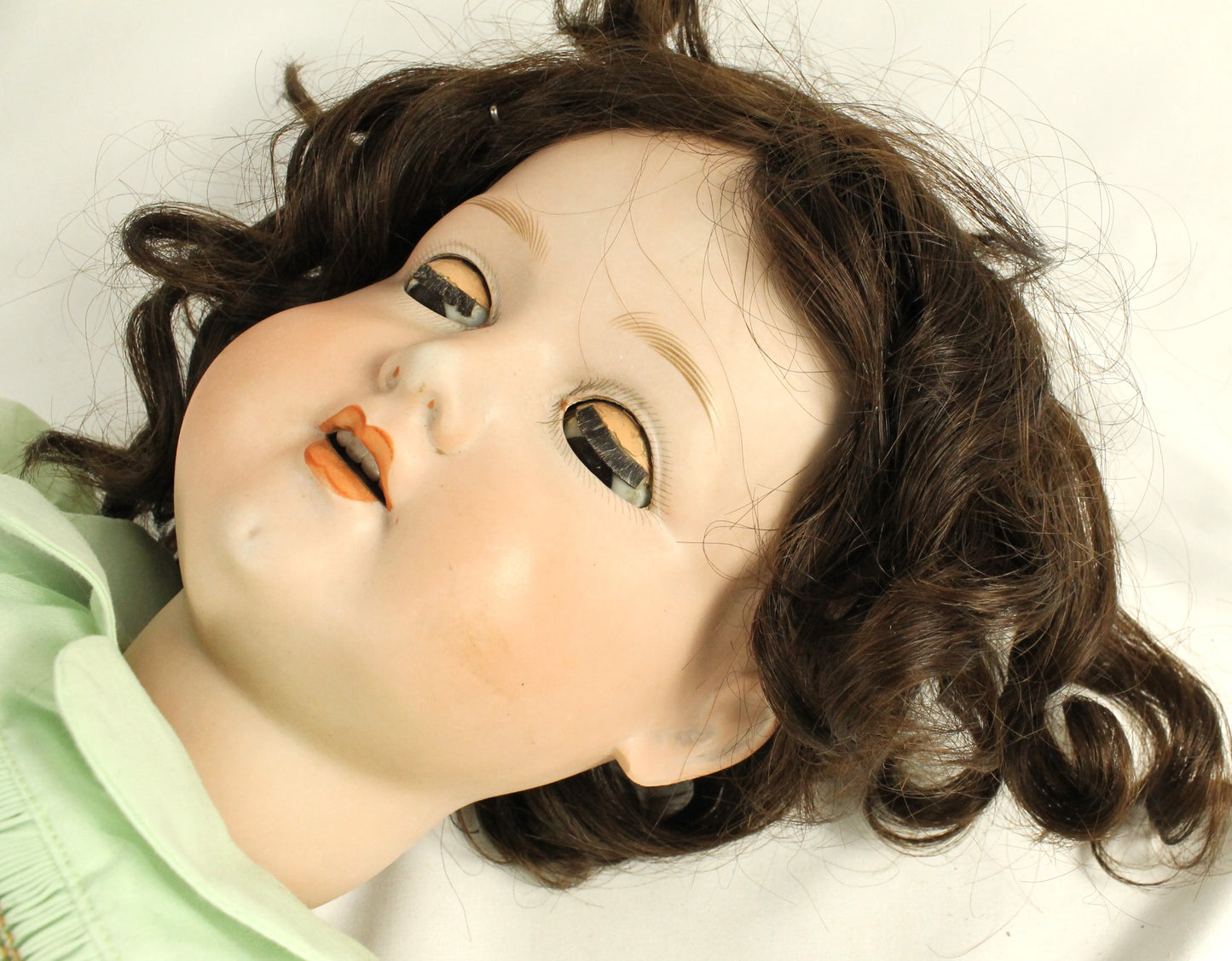 Armand Marseille Large Antique 390 Doll with Hair