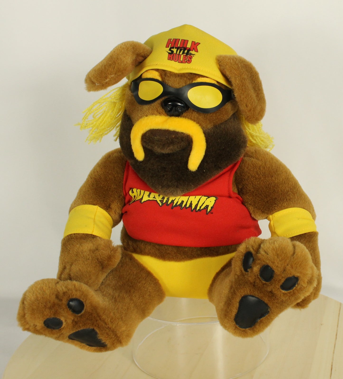 Hulk Hogan Bulldog Stuffed Toy