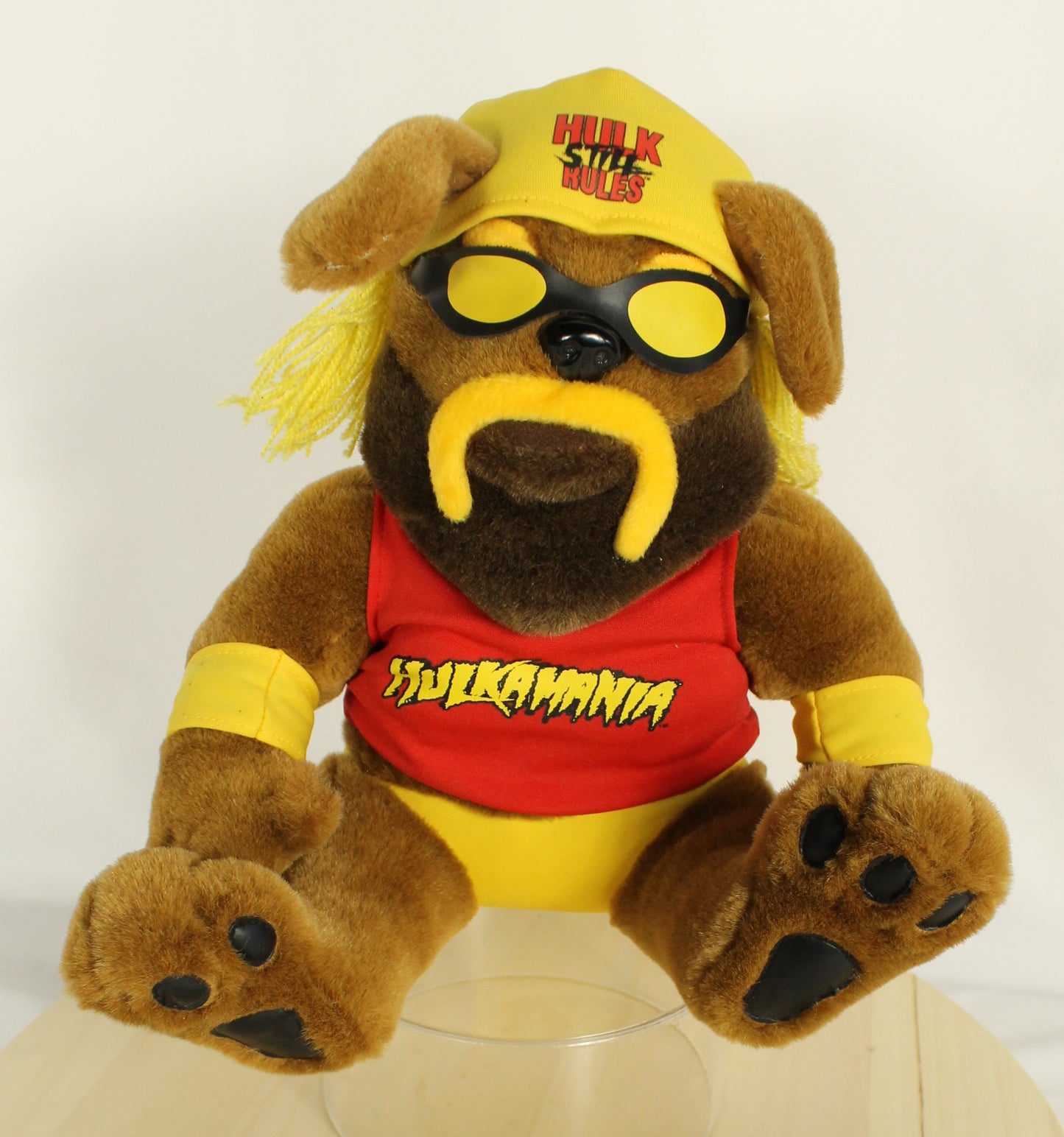 Hulk Hogan Bulldog Stuffed Toy