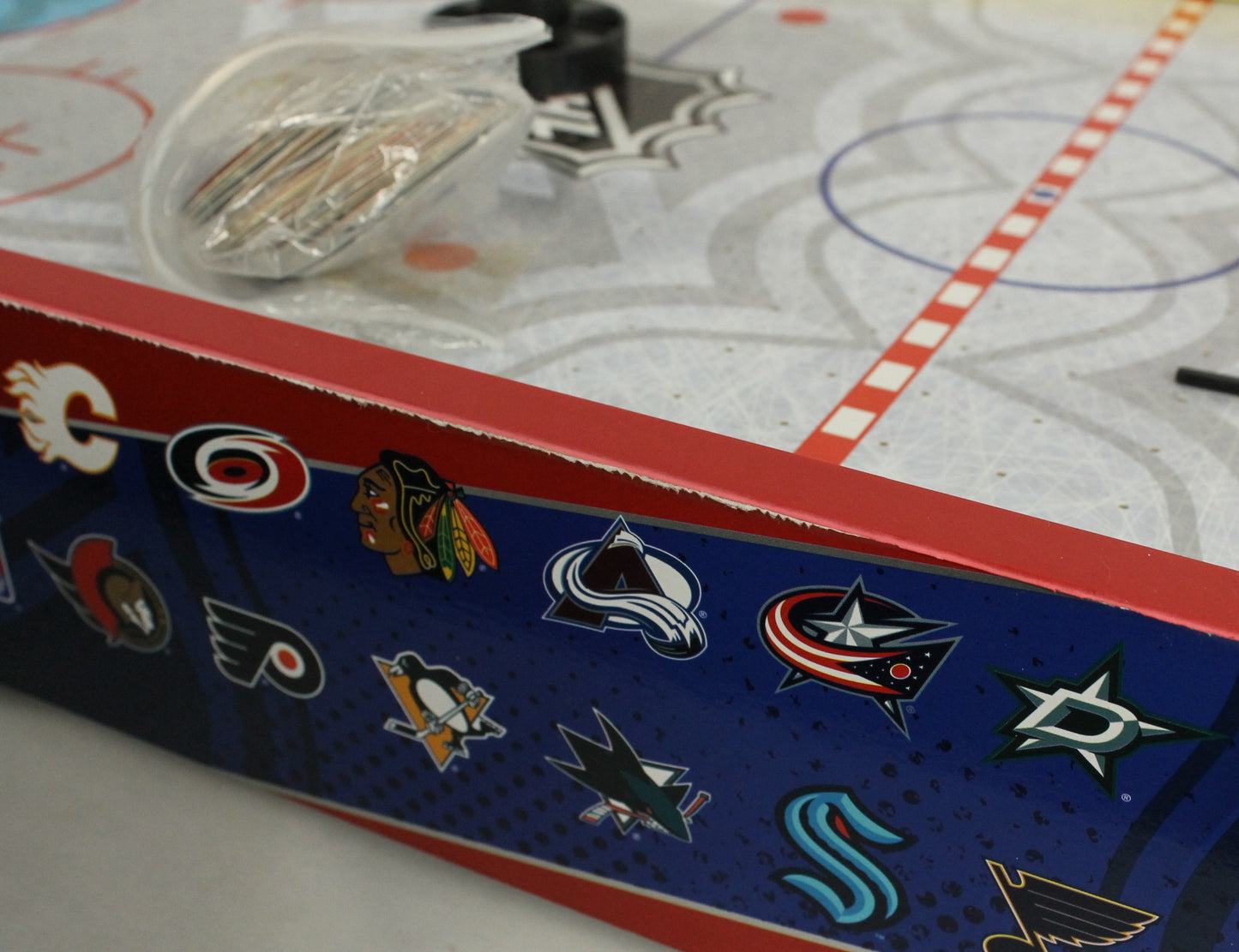 NHL Official Tabletop Air Hockey Game - Battery Operated Fan