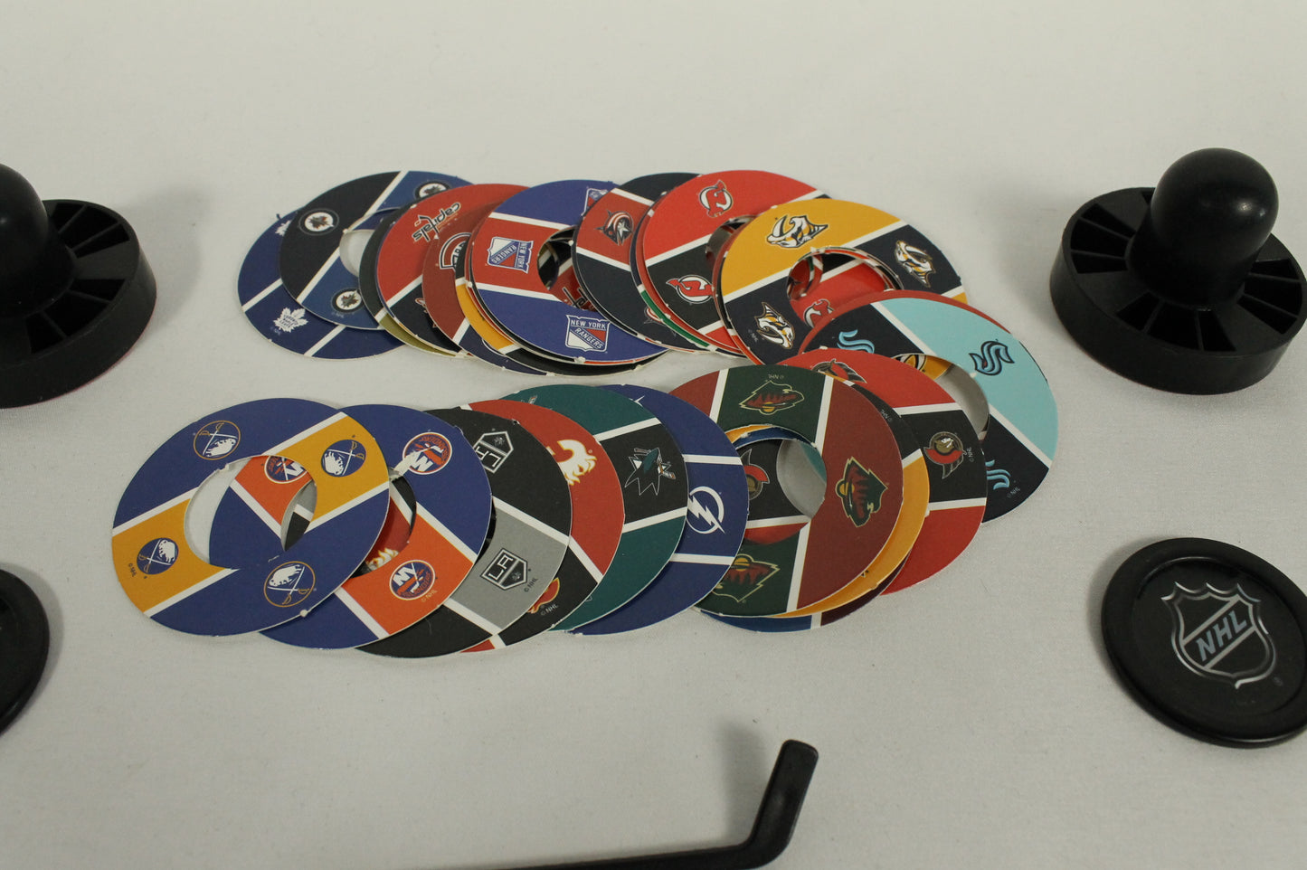 NHL Official Tabletop Air Hockey Game - Battery Operated Fan