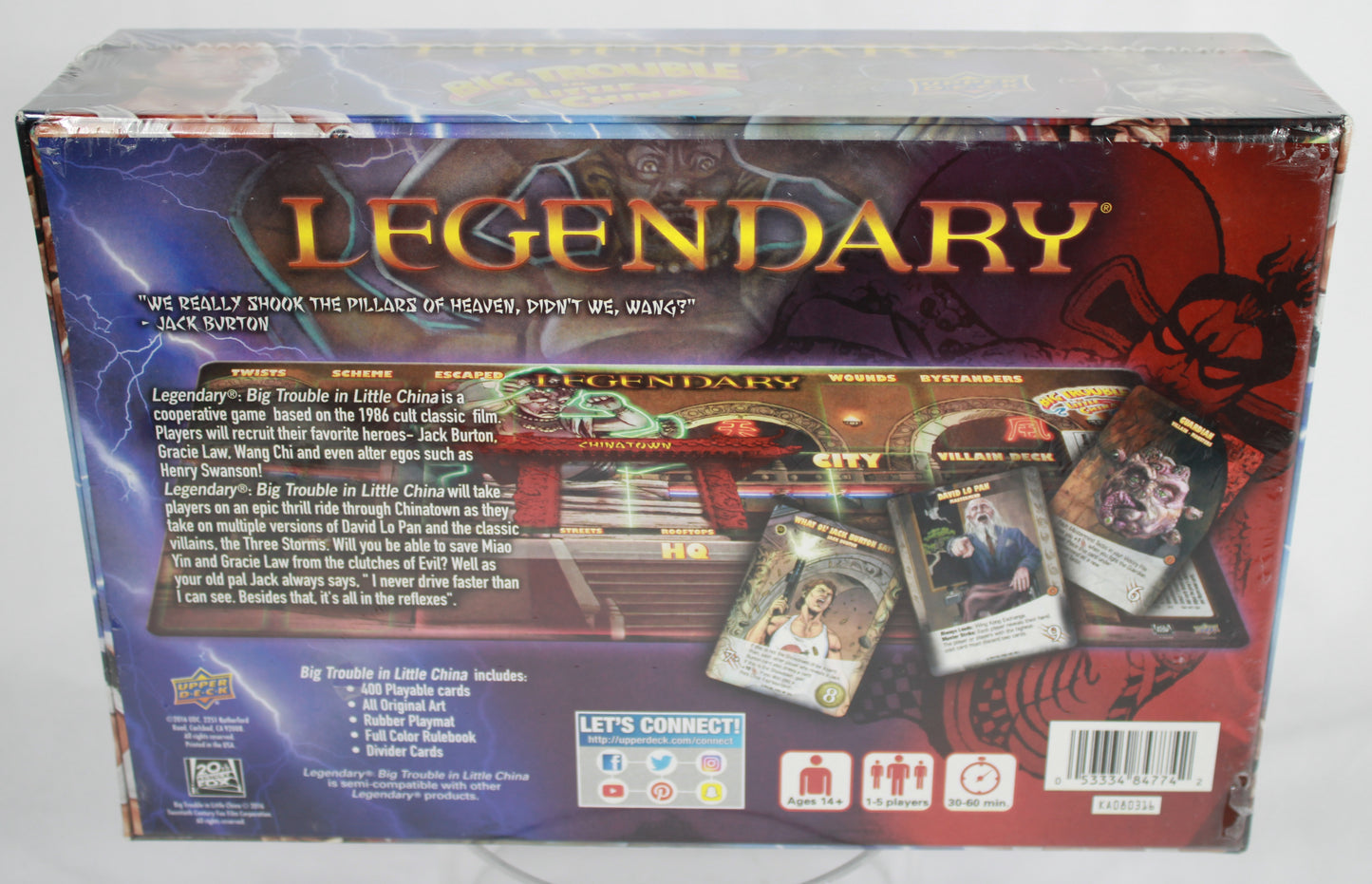 Upper Deck Legendary: Big Trouble in Little China Deck Building Game