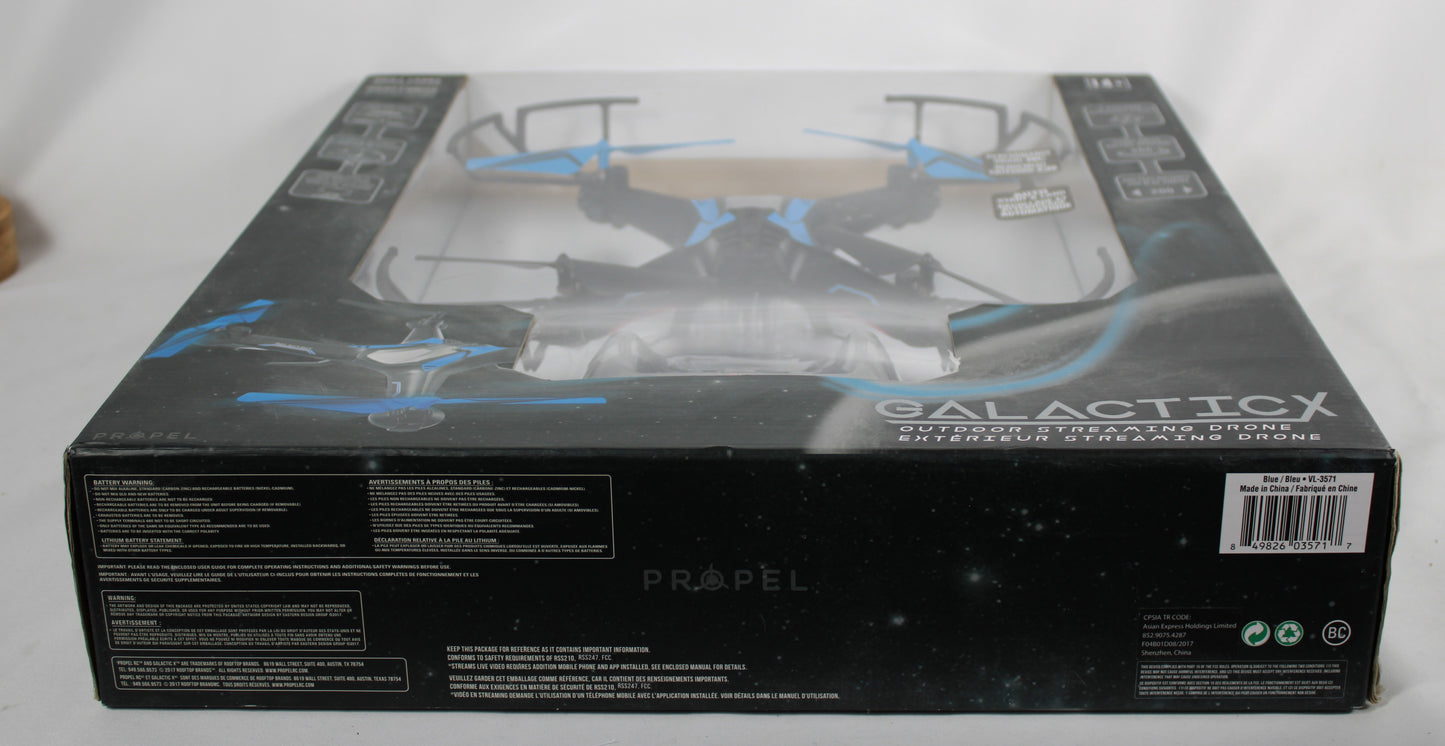 Propel Galactic X Outdoor Streaming Drone with Live Video