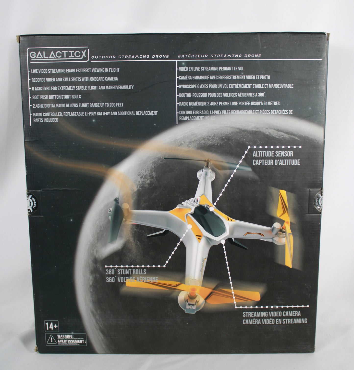 Propel Galactic X Outdoor Streaming Drone with Live Video