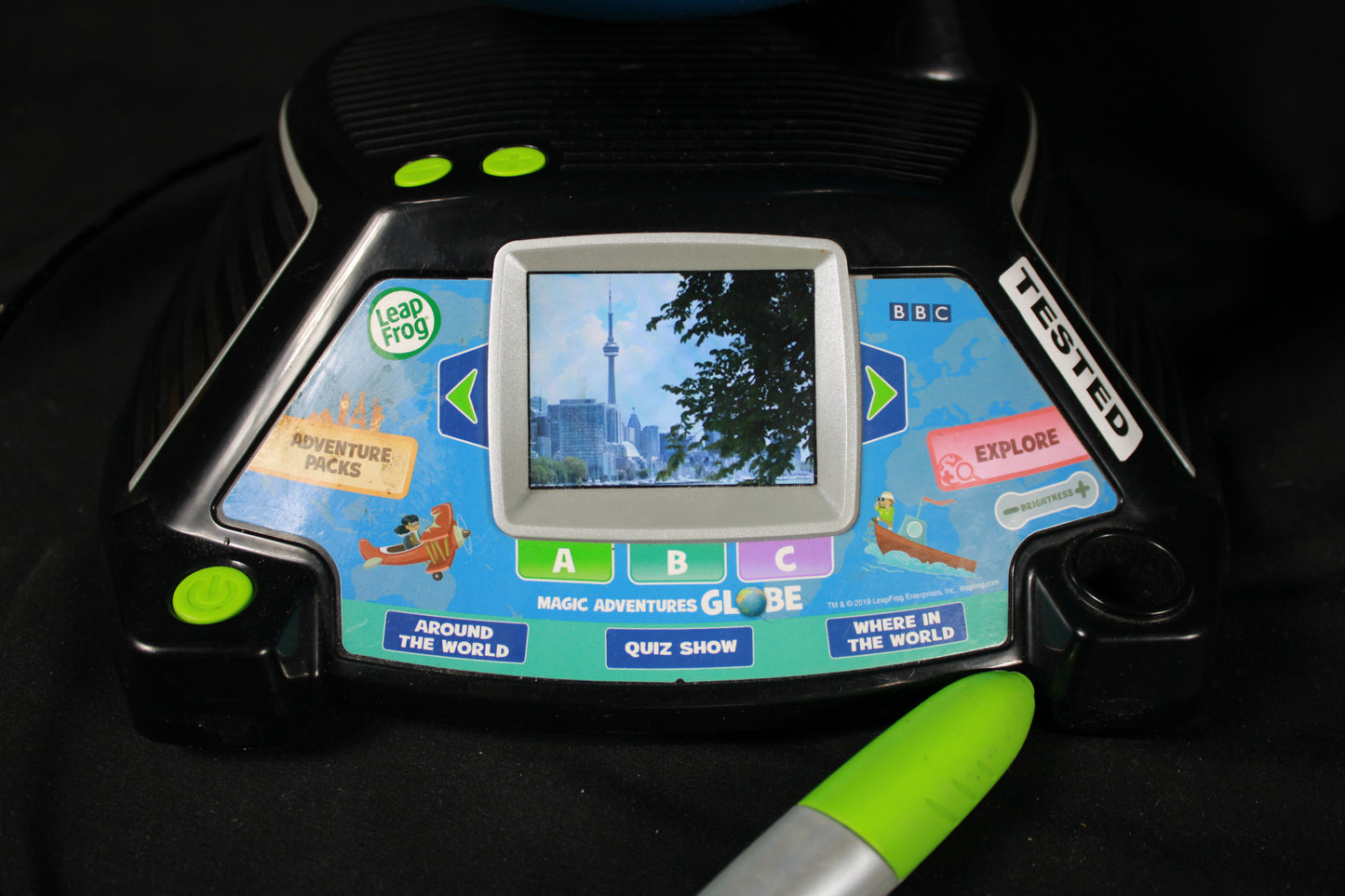 LeapFrog Magic Adventures Globe Interactive Educational Toy with BBC Video