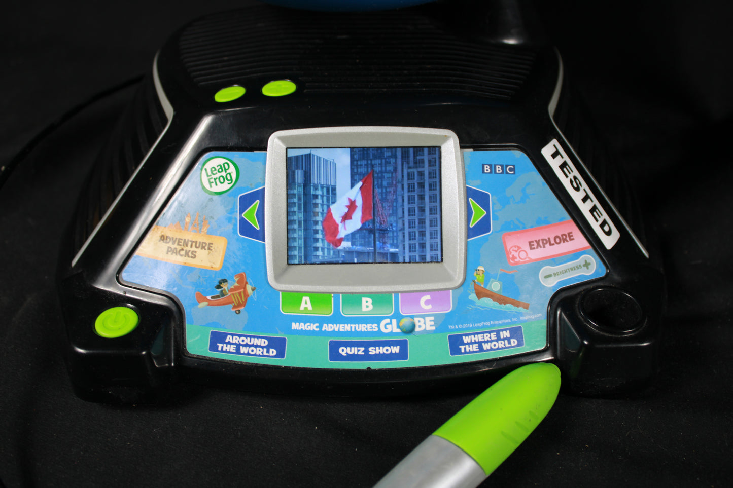 LeapFrog Magic Adventures Globe Interactive Educational Toy with BBC Video